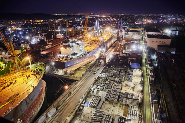 Dry Dock (Fountain Pool) & Port Construction Project