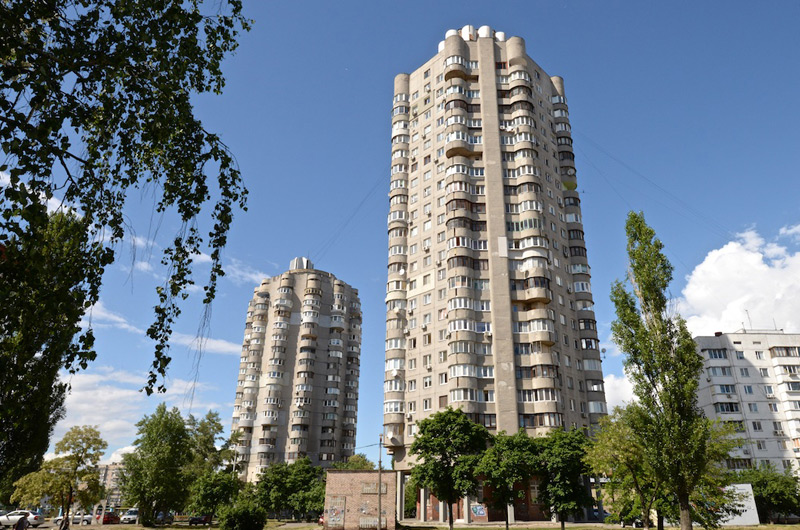 Obolon Highrise Buildings