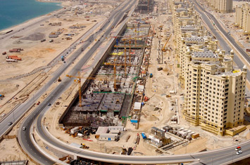 Dubaï / Le projet d'appartements du littoral de Palm Jumairah
