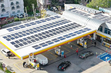 Shell Gas Stations Project (500 KWP)