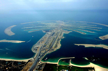 Dubaï / Le projet d'appartements du littoral de Palm Jumairah