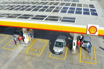 Shell Gas Stations Project (500 KWP)